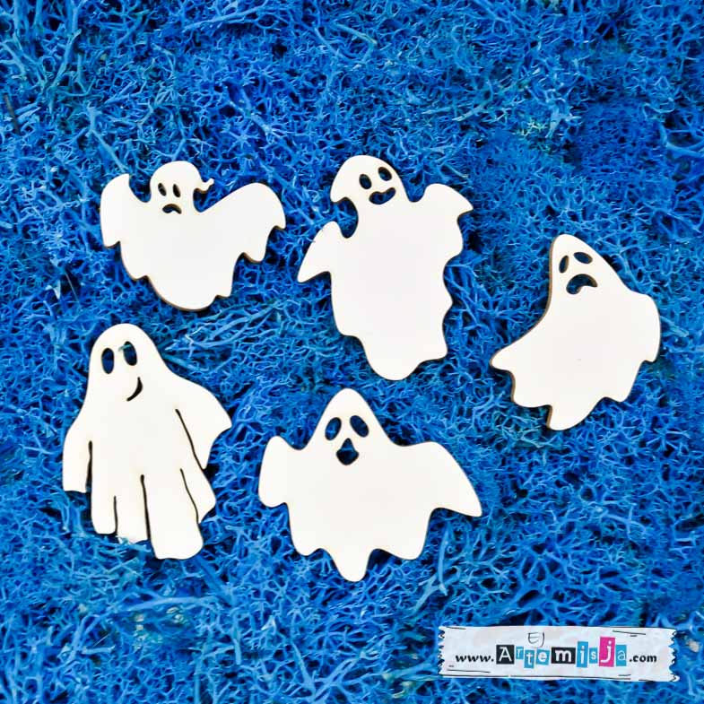 Tekturka: Halloween 08 - Mniej straszne duszki