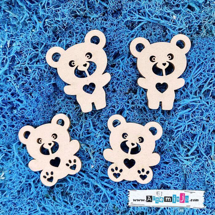 Tekturka: Dziecięcy zestaw 15 - Misie