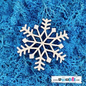 Tekturka: Boże Narodzenie 03 - Śnieżynka