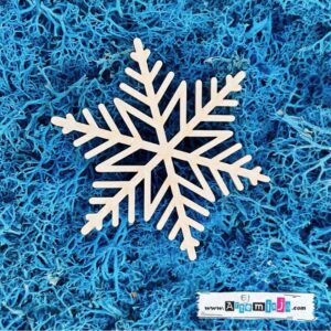 Tekturka: Boże Narodzenie 04 - Śnieżynka