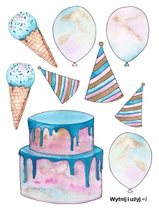 Tekturka: Impreza 01 - Prezenty - obrazek 3