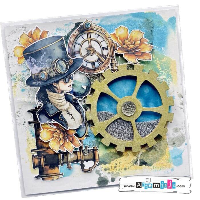 Tekturka: Shaker 03 - Zębatka + grafiki na odwrocie etykiety 2302T029 - obrazek 3