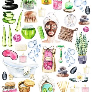 Arkusz dodatków do wycinania - Relaks 01 - SPA 2305AG101