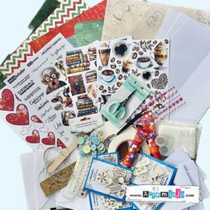 Zestaw do scrapbookingu - NIEZBĘDNIK POCZĄTKUJĄCEJ SCRAPERKI