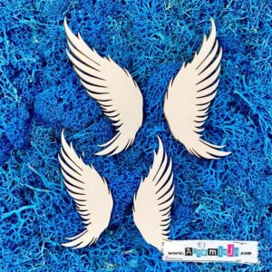 Tekturka: Skrzydła 03 + grafiki na odwrocie etykiety