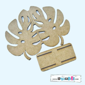 Baza do zdobienia HDF – Serwetnik MONSTERA