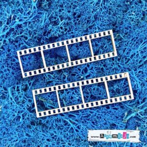 Tekturka: Fotografia 07 - Mały film + grafiki na odwrocie etykiety