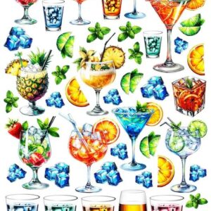 Arkusz dodatków do wycinania - Drinki 03