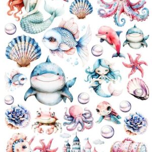 Arkusz dodatków do wycinania - Morskie klimaty 09C