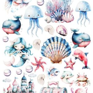 Arkusz dodatków do wycinania - Morskie klimaty 09D