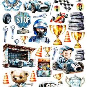 Arkusz dodatków do wycinania - Dziecięce marzenia 11