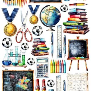 Arkusz dodatków do wycinania - Szkoła 11