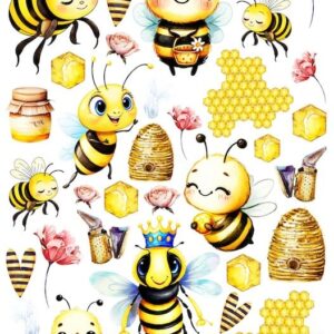 Arkusz dodatków do wycinania - Pszczeli świat 04
