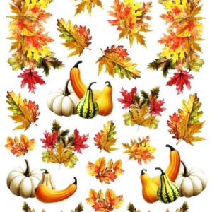 Listki jesienne - ARTEMISJA-DIGITAL-LISTKI-JESIEN023 Arkusz grafik cyfrowy