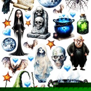 Arkusz dodatków do wycinania - Halloween 06