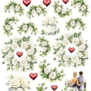 Arkusz dodatków do wycinania - Ślub 10