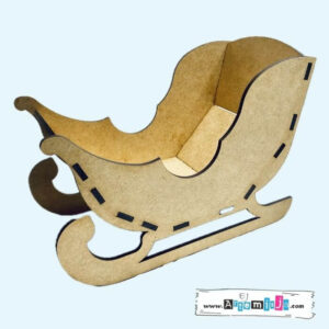 Baza do zdobienia HDF – SANIE MIKOŁAJA 3D