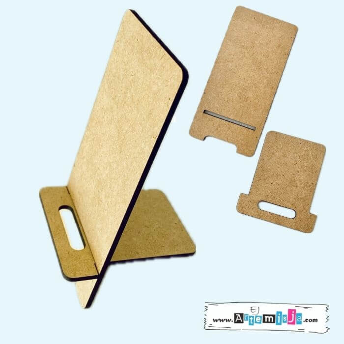 Baza do zdobienia HDF – Podstawka (stojak) na telefon