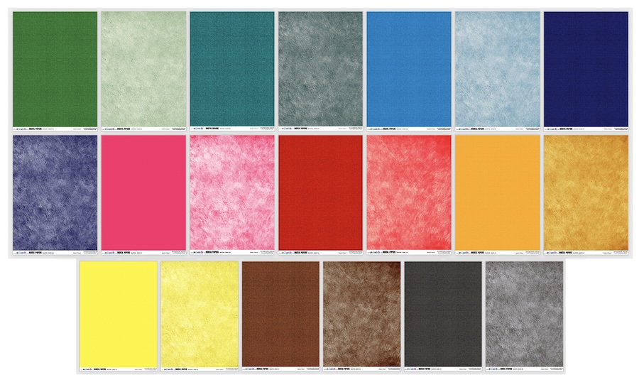 DUŻY ZESTAW PAPIERÓW DO DRUKU "BAZOWE - BASIC" 20 arkuszy - obrazek 2