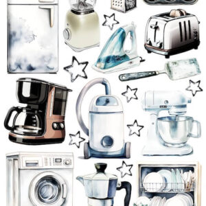 Arkusz dodatków do wycinania - Różne 13 - Wyposażenie domu