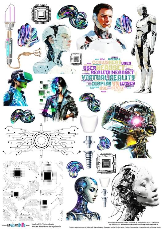 Arkusz dodatków do wycinania - Nauka 02 - Technologia