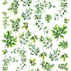 Arkusz dodatków do wycinania - Listki 26