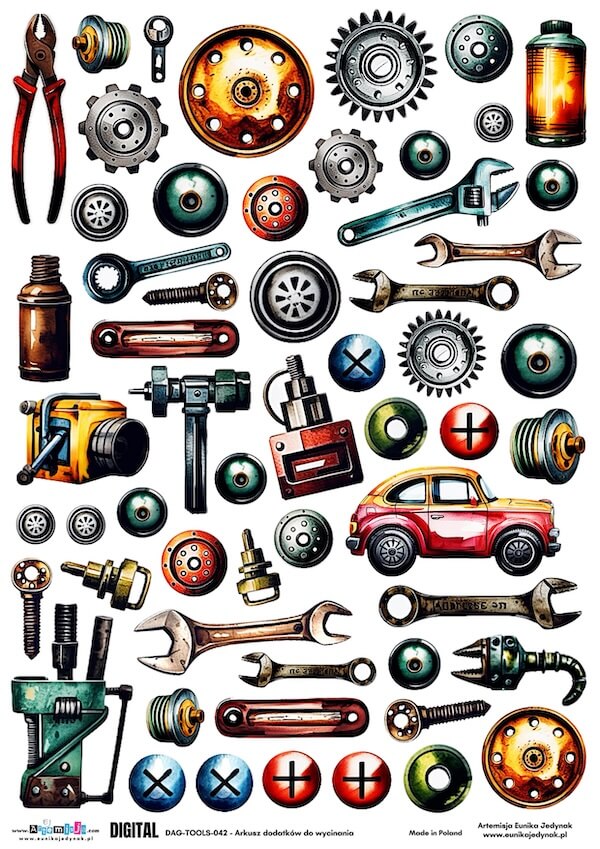 Warsztat DAG-TOOLS-042 - Arkusz grafik cyfrowy