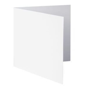 Baza do kartki – kwadratowa, biała 14 cm