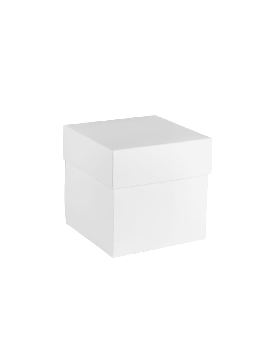 Baza do kartki - pudełka EXPLODING BOX, biały 10x10x10 cm