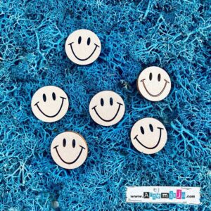 Tekturka: Emotki - 6 szt.