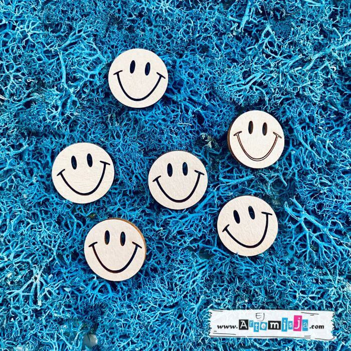 Tekturka: Emotki - 6 szt.