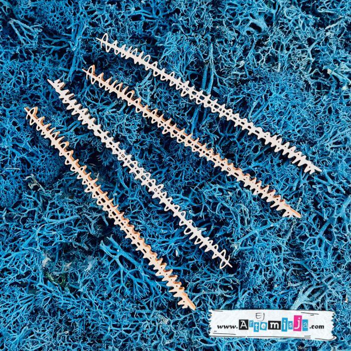 Tekturka: Zawijasy 06 - Zygzaki - 4 szt.