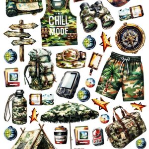 Arkusz dodatków do wycinania - Młodzież 11 - Wyprawa po przygodę