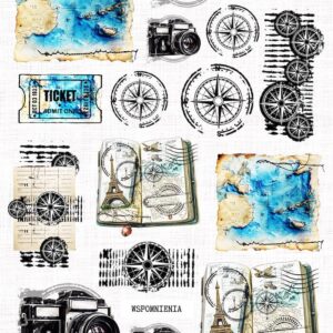 Daleka podróż 016 - Artemisja Digital - Arkusz dodatków do wycinania