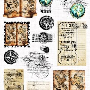 Daleka podróż 017 - Artemisja Digital - Arkusz dodatków do wycinania