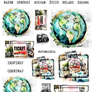 Daleka podróż 018 - Artemisja Digital - Arkusz dodatków do wycinania