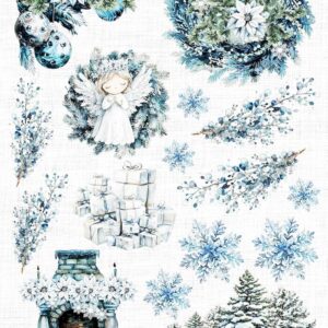 Zimowy czas 018 - Artemisja Digital - Arkusz dodatków do wycinania