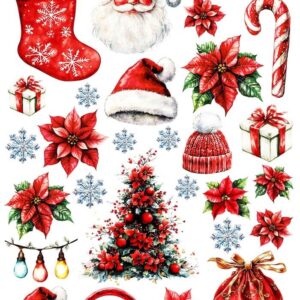 Arkusz dodatków do wycinania - Boże Narodzenie 36