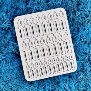 Tekturka: Impreza 08 - Świeczki urodzinowe