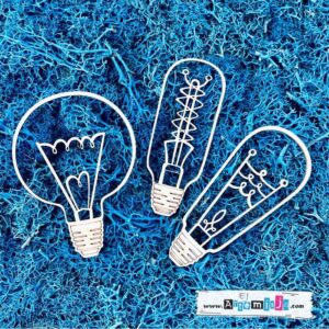 Tekturka: Sprzęty 03 - Żarówki vintage 3 szt.