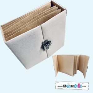 Album z zapięciem Bazyliszek [Eco Scrapbooking] 16,2 x 16,5 cm