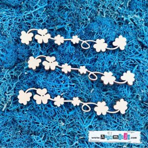 Tekturka: Listki 17 - Koniczyna [pasek]