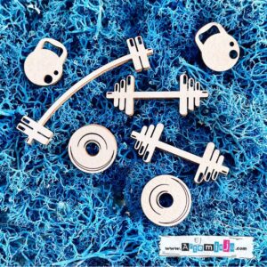 Tekturka: Sport 11 - Ciężarki