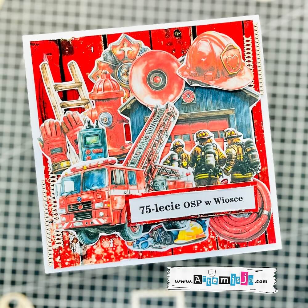 Arkusz dodatków do wycinania - Straż pożarna 03 - obrazek 2