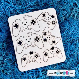 Tekturka: Gry i zabawy 08 - Pad / kontroler mini