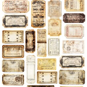 Arkusz dodatków do wycinania - Banery i tagi 07