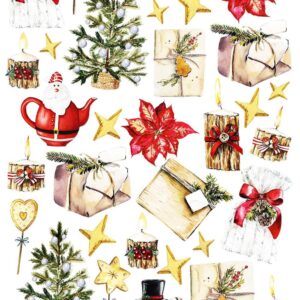 Arkusz dodatków do wycinania - Klimat Świąt