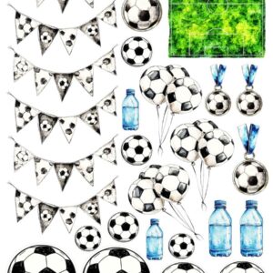 Arkusz grafik do wycinania - Zestaw do exploading boxa - Piłka nożna 01b