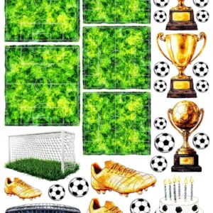 Arkusz grafik do wycinania - Zestaw do exploading boxa - Piłka nożna 01c