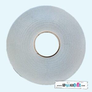 Taśma klejąca dwustronna dystansowa/piankowa, wys.: 1,5 mm, szer.: 6 mm, dł.: 25 mb